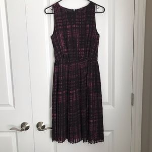 Banana Republic Pleated Midi Dress